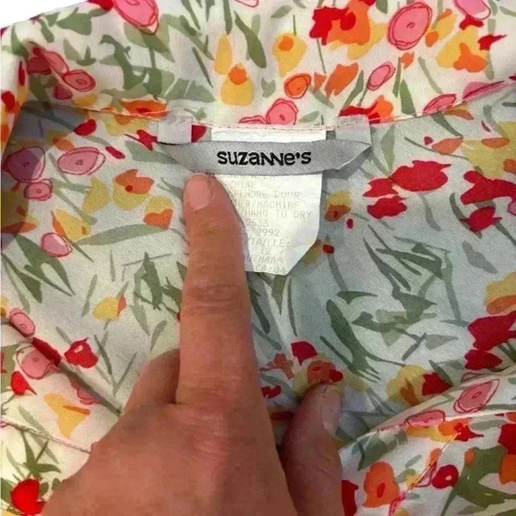 Floral Collared Midi Dress - Picture 7 of 7